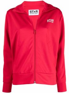 Golden Goose veste bomber à bandes à étoiles - Rouge