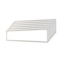6x LED Paneel - 30x120 cm - 36 Watt - 4860lm (135lm/W) - 4000K neutraal wit - Flikkervrij - UGR19 - 5 jaar garantie