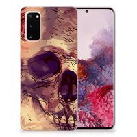 Silicone Back Case Samsung Galaxy S20 Skullhead