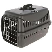 Transportbox - KERBL - Expedion eco - 45 x 30 x 30 cm - Zwart - Voor honden en katten