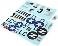 E-Flite - Decal Sheet: P-51D 1.2m (EFL8952)