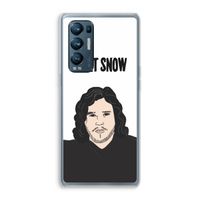 Let It Snow: Oppo Find X3 Neo Transparant Hoesje