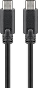 Wentronic 66509 USB-kabel 3 m USB 3.2 Gen 1 (3.1 Gen 1) USB C Zwart