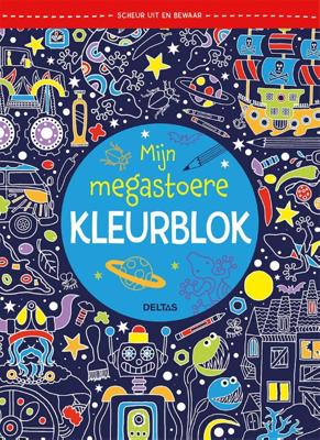 Mijn megastoere kleurblok (Paperback)