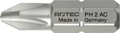 Rotec PRO Insertbit PH 3 L=25mm C 6,3 RVS - 10 stuks - 8001003
