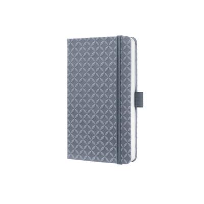 Sigel si-jn126 notitieboek jolie flair a6 hardcover gelinieerd gletsjer grijs 174 blz 80g