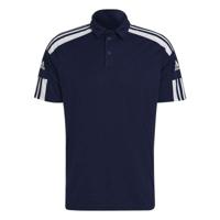Herenpolo met Korte Mouwen Adidas Sq21 Donkerblauw Maat M