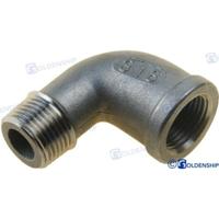 Codo macho/hembra acero inoxidable GS30550 - CODO 90º M-H INOX 3/8"" (2