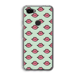 Lipjes: Google Pixel 3a Transparant Hoesje
