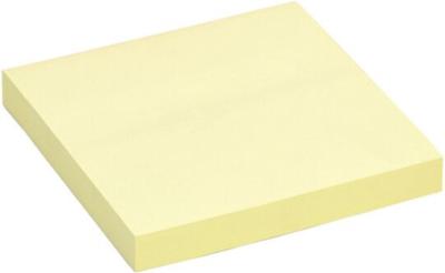 Quantore memoblok 76 x 76 mm geel (100 vel)