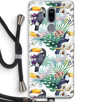 Tukans: LG G7 Thinq Transparant Hoesje met koord