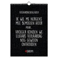 Comello Verjaardagskalender darum a4 formaat