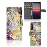 Hoesje Sony Xperia 5II Letter Painting - thumbnail