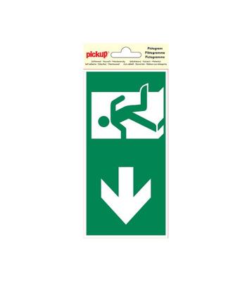 Pick picto nooduitgang links - Pickup
