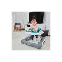 BabyMoov 5-in-1 progressive baby walker and push toy babyloopstoel Blauw, Grijs, Wit - thumbnail