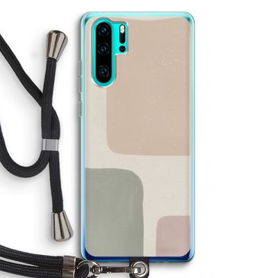 Geo #7: Huawei P30 Pro Transparant Hoesje met koord