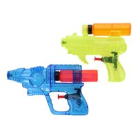 Gekleurde Waterpistooltjes, 2st. - thumbnail