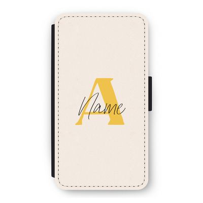 Amber Script: iPhone 11 Pro Flip Hoesje