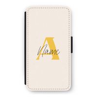 Amber Script: iPhone 11 Pro Flip Hoesje