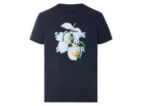 LIVERGY Heren T-shirt (Marineblauw, M)