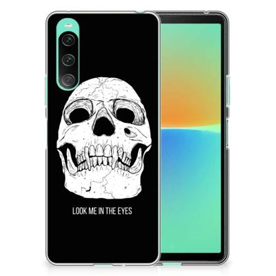 Silicone Back Case Sony Xperia 10 V Skull Eyes Silicone Back Case Sony Xperia 10 V Skull Eyes
