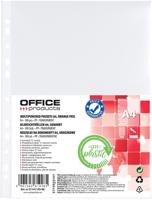 OFFICE products geperforeerde showtas, A4, 30 micron, gekorreld, pak van 100 stuks