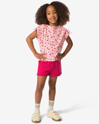 HEMA Kinder sweatbroek comfy fit fuchsia (fuchsia)