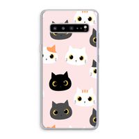Katten: Samsung Galaxy S10 5G Transparant Hoesje