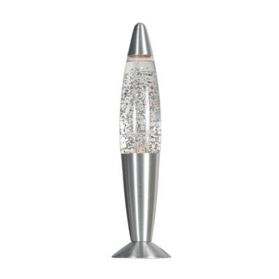 Steinhauer LavalampVolcan zilvergrijs - 4187ST