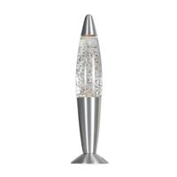 Steinhauer LavalampVolcan zilvergrijs - 4187ST