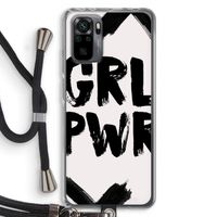 Girl Power #2: Xiaomi Redmi Note 10 Pro Transparant Hoesje met koord
