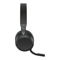 Jabra Evolve2 75 On Ear headset Telefoon Bluetooth, Kabel Stereo Zwart Ruisonderdrukking (microfoon) Volumeregeling, Microfoon uitschakelbaar (mute), Indicator - thumbnail