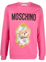 Moschino sweat à imprimé Teddy Bear - Rose