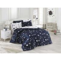 Beddengoedset - 1 dekbedovertrek 220 x 240 cm + 2 kussenslopen 60 x 60 cm - 65% katoen, 35% polyester - Wit