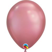 Ballonnen Chroom Roze 28cm (100st) - thumbnail