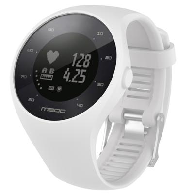 Silicone sport polsband voor POLAR M200 (wit)
