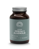 Mattisson HealthStyle Vegan Omega 3 Algenolie DHA 250mg Capsules