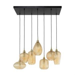 Fraaai - Elsie hanglamp 7L patroon mix