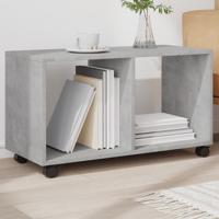 Rolkast 72x33x42,5 cm bewerkt hout betongrijs