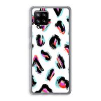 Cheetah color: Samsung Galaxy A42 5G Transparant Hoesje