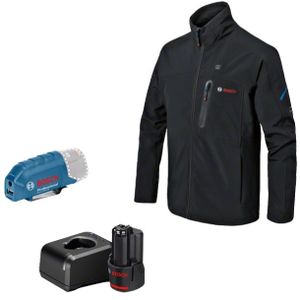 Bosch Blauw GHJ 12 + 18V XA | Verwarmde jas 2XL | 1 x 2.0 Ah accu + snellader - 06188000G1
