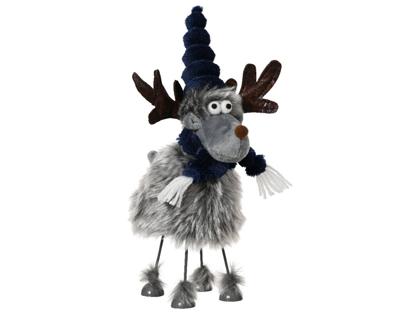 Hert polyester grijs 26 cm