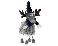 Hert polyester grijs 26 cm