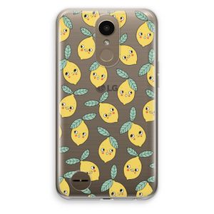 Citroenen: LG K10 (2017) Transparant Hoesje