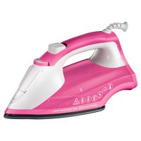 Russell Hobbs 26461-56 strijkijzer Stoomstrijkijzer Keramische zoolplaat 2600 W Roze, Wit