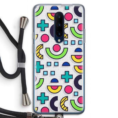 8-bit N°6: OnePlus 7 Pro Transparant Hoesje met koord