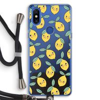 Citroenen: Xiaomi Mi Mix 3 Transparant Hoesje met koord