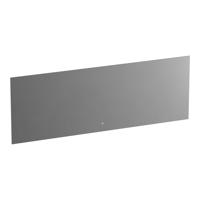 BRAUER Ambiance spiegel 200x70cm met verlichting rechthoek Zilver SP-AMB200 - thumbnail