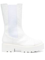 Stuart Weitzman bottines 55 mm à semelle épaisse - Blanc