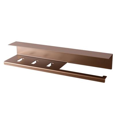 LIROdesign keukenrolhouder Stockholm brons - 610 mm - per stuk